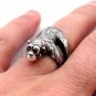 Monkey Ring, Chimpanzee Ring, Ape Ring, 925 Sterling Silver, Silver Ring, Chimp