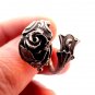 Rose Ring, Silver Ring Rose, Cute Ring, Flower Ring, Unique Silver Jewelry