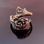Rose Ring, Silver Ring Rose, Cute Ring, Flower Ring, Unique Silver Jewelry