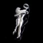 Erotic Pendant Nude Body Sterling Silver Necklace Pendant Silver Pendant Lovers