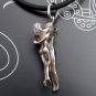 Erotic Pendant Nude Body Sterling Silver Necklace Pendant Silver Pendant Lovers