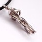 Erotic Pendant Nude Body Sterling Silver Necklace Pendant Silver Pendant Lovers