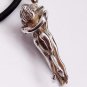 Erotic Pendant Nude Body Sterling Silver Necklace Pendant Silver Pendant Lovers