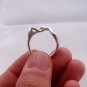 Sterling Silver Ring EROTIC NUDE GIRL, Adult naked lady ring, Nude woman ring