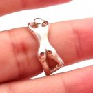 Erotic Ring, Nude Girl, Silver Ring, Adult Naked Lady Ring, Erotic Jewelry