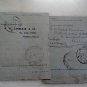 2 pcs Malaysia Cover From Penang toSouth India 1960