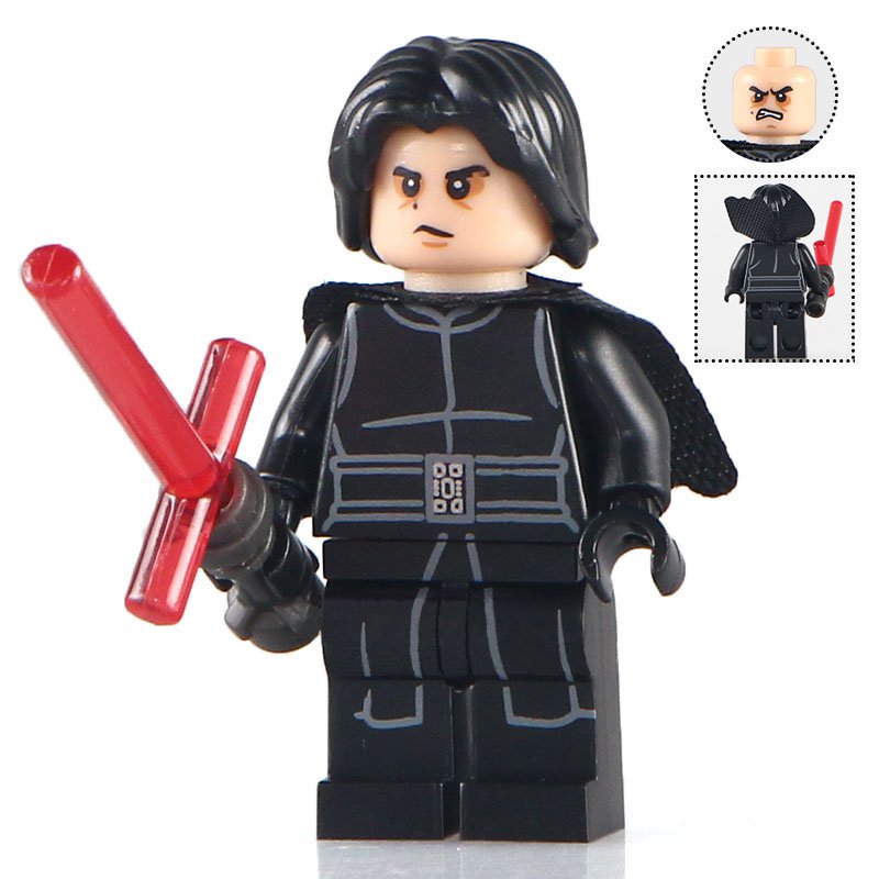 Kylo Ren Star Wars Minifigures Custom Minifig Building Superheroes Toys