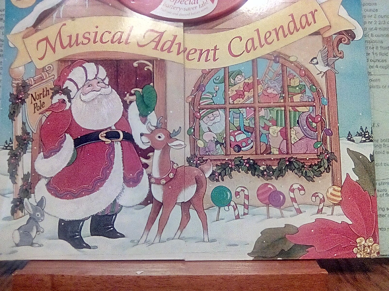 Musical Christmas Advent calendar
