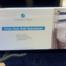 Cross style bath space saver