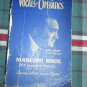 Marconi Bros GOLDEN AGE VOCALS AND OPERATICS catalog 1930-40's