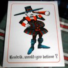 Hendrik, would you believe? colorful PRINT set of 10(ten) prints on heavy paper