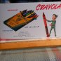 Vintage 1950's CRAYOLA Merchant Blotter: CRAYOLA 8 PACK box with Leprechaun
