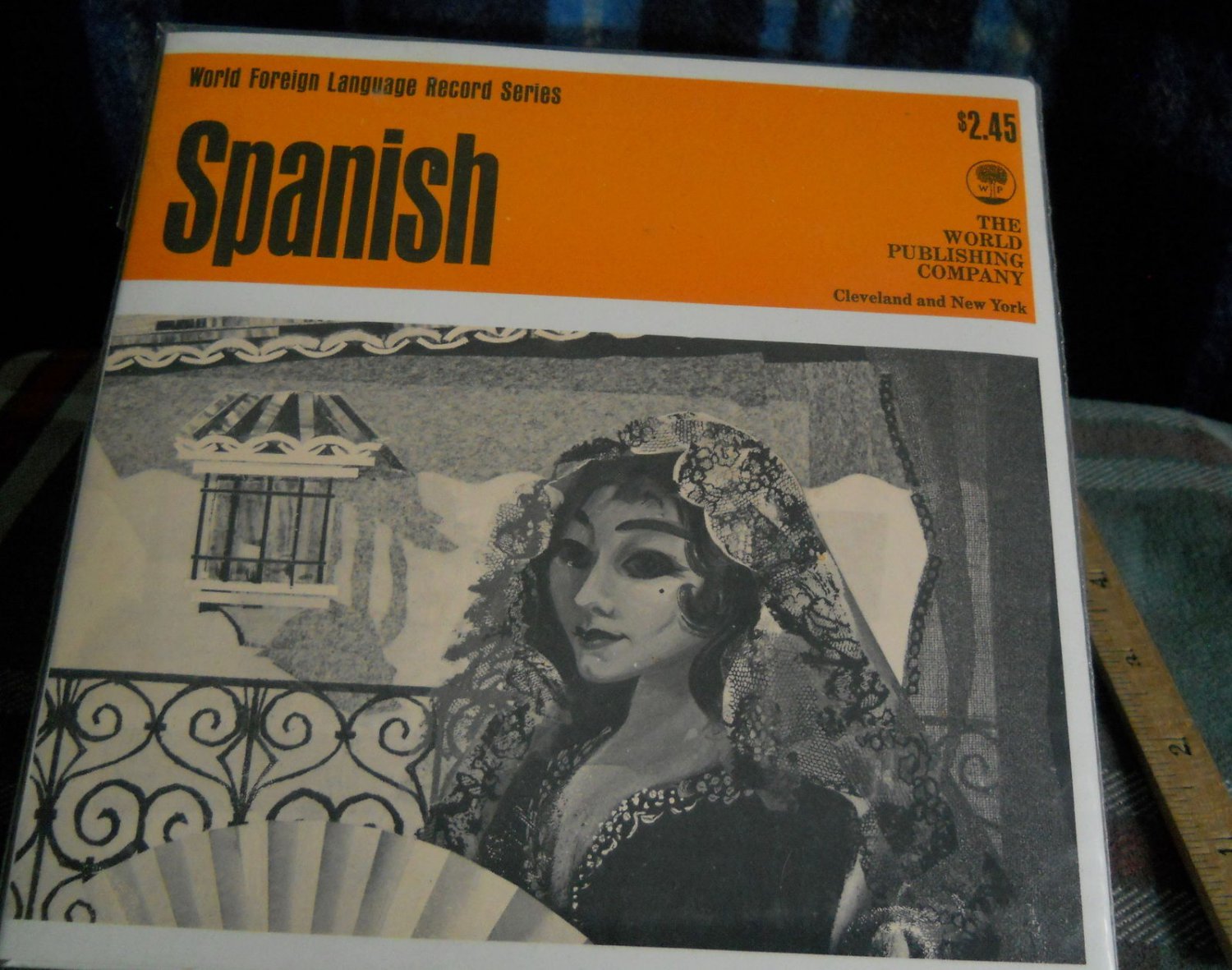 SPANISH Language set 33 1/3 RPM Record Study Series c.1965