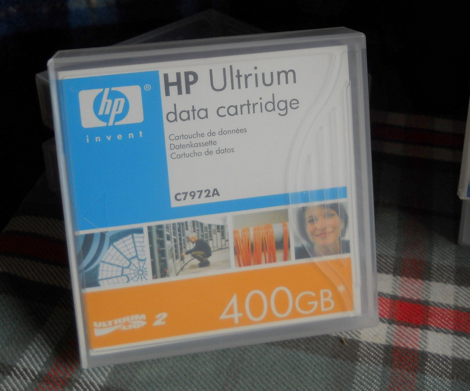 5 (five) HP C7972A LTO2 400GB Ultrium 5 Pack Data CartridgesOPENED BOX