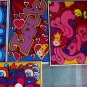 BURGER KING 6 (six) POSTCARDS 1972 - PSYCHEDELIC DESIGN - Unused
