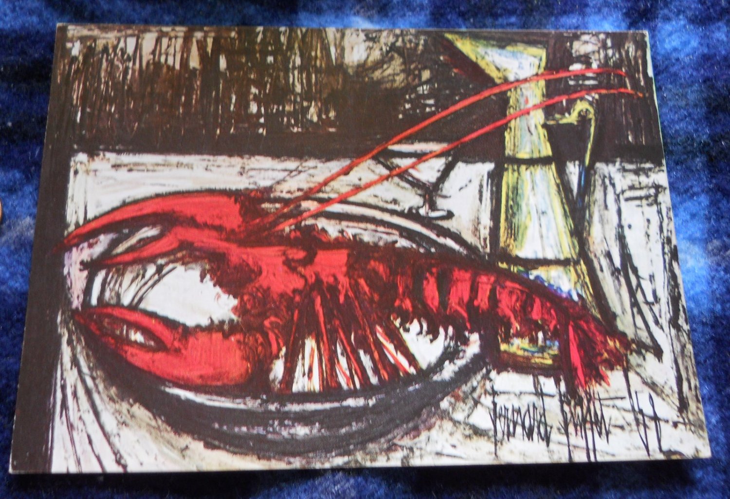 THE LOBSTER by BERNARD BUFFET - Unused