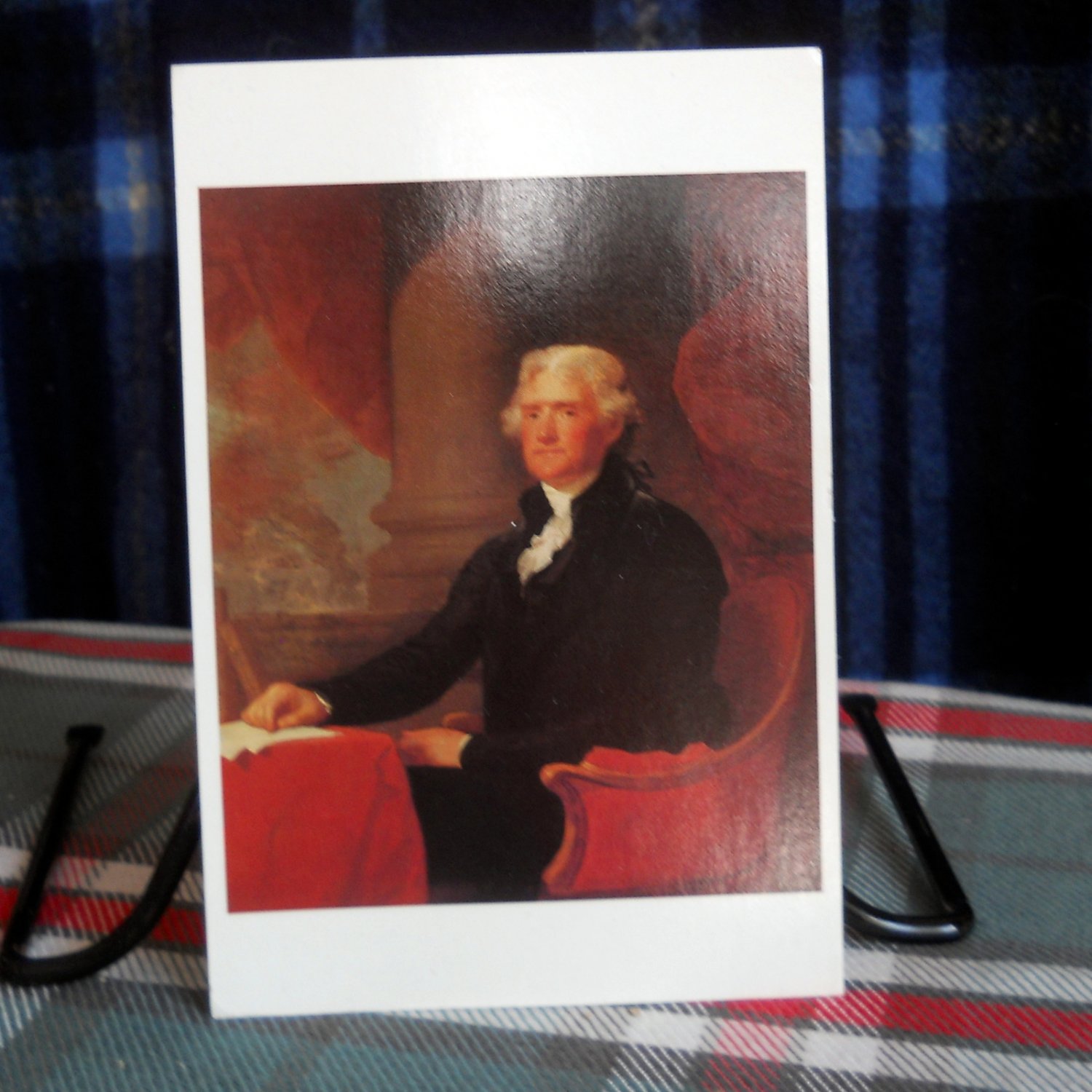 Thomas Jefferson BY Gilbert Stuart (1755-1828 American) - Unused