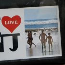 I LOVE N.J.-- AT THE BEACH- UNUSED