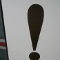 Explanation Mark ! ** art card "flip it over" **..making a statement