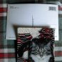 "CAT WITH GINGER SNAPS" & "SILVER TABBY" art of Susan Powers 2 cards