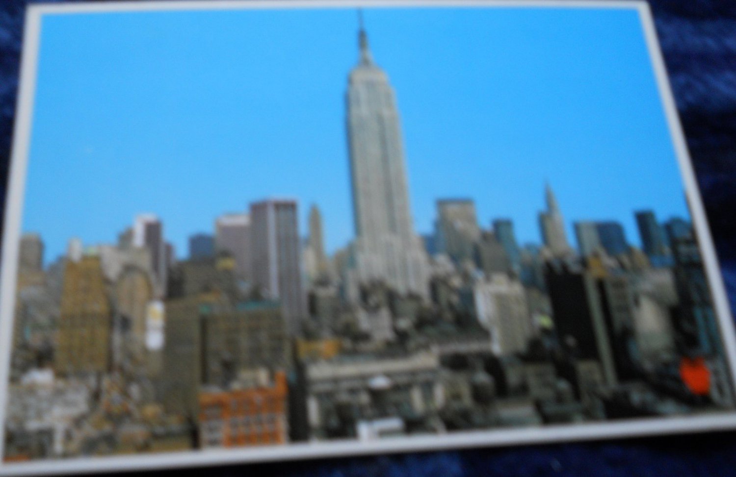 EMPIRE STATE BUILDING NYC Skyline looking North