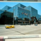 JAVITS CENTER with yellow taxi POSTCARD