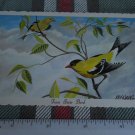 Eastern Goldfinch STATE BIRD  OF IOWA POSTCARD