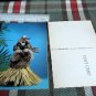 POODLE DANCING THE HULA POSTCARD