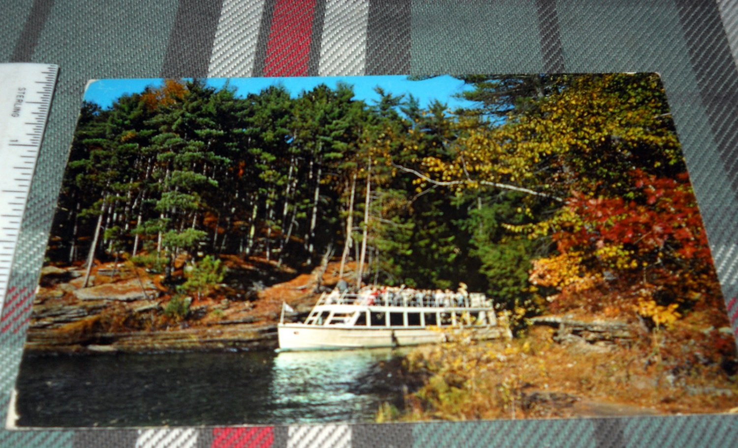 Tour boat Wisconsin Dells Autumn Colors Wisconsin