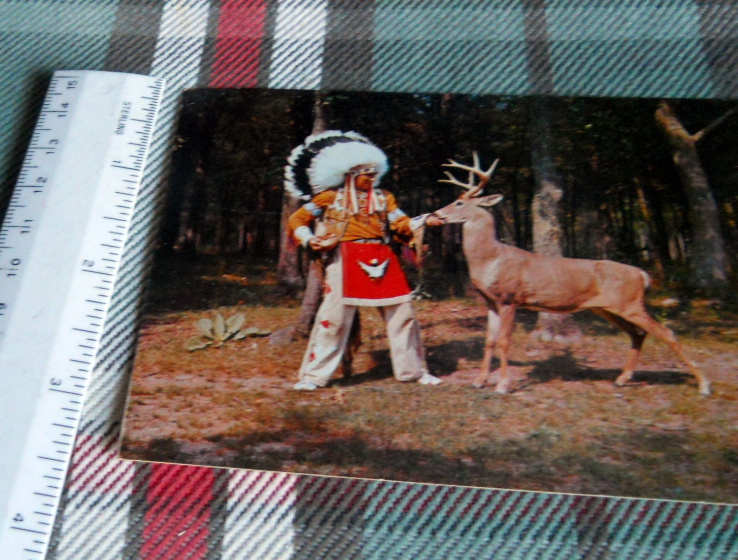 Winnebago Indian : Chief Little Eagle @ Wisconsin Dells Wisconsin