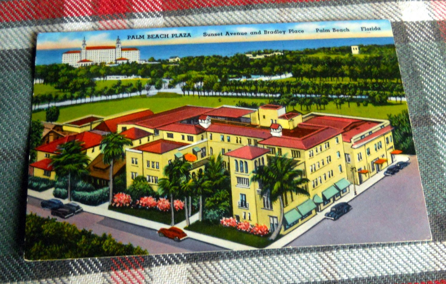 PALM BEACH PLAZA, Palm Beach, Florida postcard
