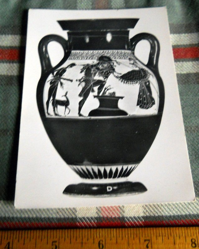 Attic black figured  Amphora British Museum 500 BC