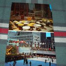 New York City PROMENADE CAFES ROCKEFELLER CENTER POSTCARD