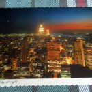 NEW YORK CITY view of city,Empire State & Towers at night  POSTCARD