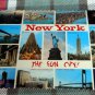 NEW YORK CITY collage view of city,Empire State the United Nations POSTCARD