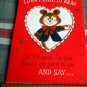 Vintage Valentine Card UNUSED 'Dad' his my dad POP OUT  Rust Craft circa 1960