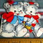 Vintage Valentine Card UNUSED To Brother die-cut with Red feather in cap 1940
