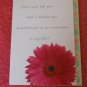 Did I ever tell you - - Tri-fold -American Greeting Forget Me Not