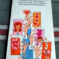 Vintage Valentine Card UNUSED To a wonderful DAUGHTER w/ insert card