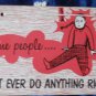 Vintage PLAK KARD;ITS A Post Card by IMPKO*SOME PEOPLE
