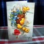 EASTER *chicks at play* Vintage Greeting Card by Flair unused