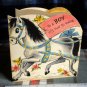 EASTER to a Boy Vintage Greeting Card by Hallmark tri-fold circa1950