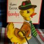 Happy Easter GRANDPA Greeting Card * HALLMARK unused copyright Hall Bros