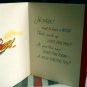 GLAD Easter Greeting * boy and girl playing and eating cookies VINTAGE