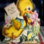 For You at EASTER Hallmark Easel Greeting Card stands VINTAGE copyright 1947