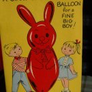 Easter  Greeting Card * for a fine big boy*  sorry no Balloon still has shoes