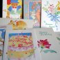 BIRTHDAYS * box of TEN embossed  cards: Creative Artists designs