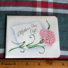 VINTAGE MOTHER'S DAY " Mother Day Gift* money wallet card circa 1950