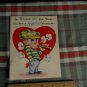 Valentine Vintage 50's "PUFF"ect* Sarcastic Comic Vinegar-UNUSED-NOVO LAUGH pop'out
