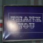 TEN (10) THANK YOU NOTES with envelopes graphic on blue background
